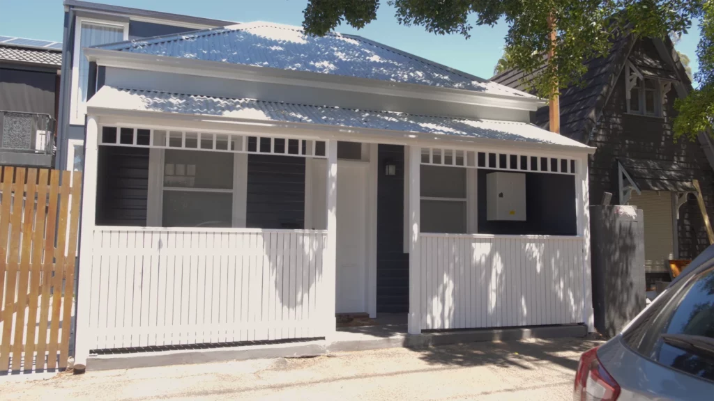 exterior of home renovation Newcastle - view of house in daylight