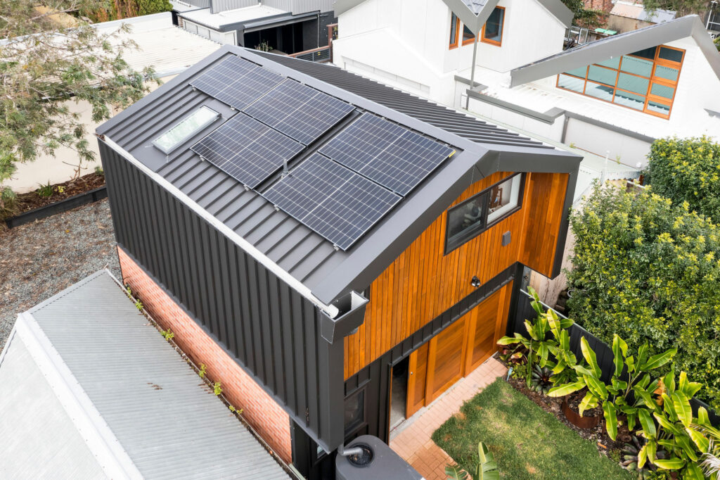 Dawson St., Newcastle Solar panel